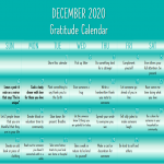 Discover the joy of taking the time to be KIND with December’s Gratitude Calendar.💚